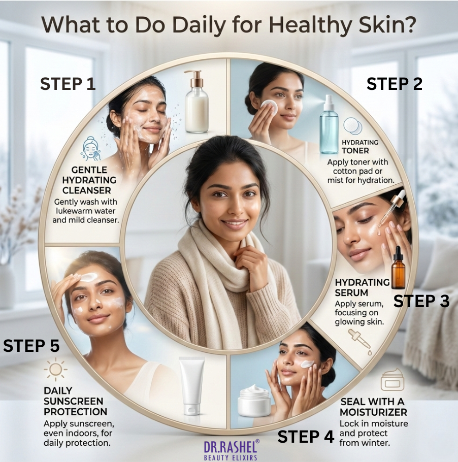 What To Do For Healthy Skin in Winter